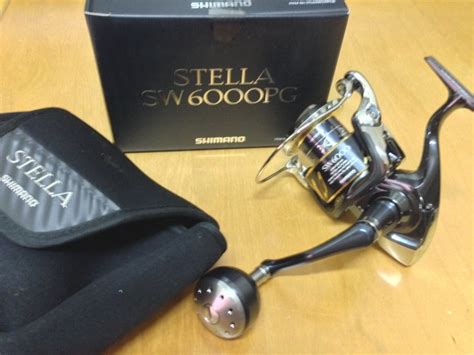 Shimano Stella Sw6000pg Spinning Reel Sw 6000pg New 2013 Model Ebay