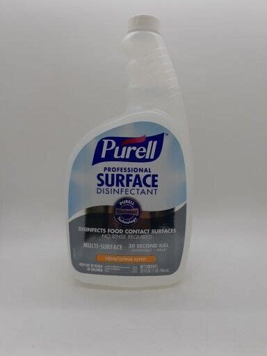 Purell Professional Surface Disinfectant Spray Fresh Citrus Scent 32 3342 06 For Sale Online Ebay