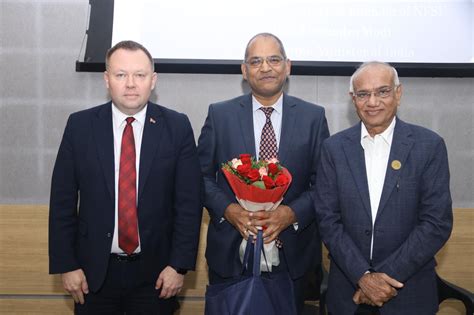 Shri Viraj Singh, Addl. Secretary, MEA-GOI visited NFSU recently