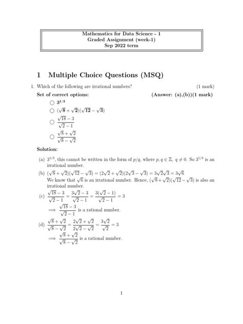 Week 1 Sets Relations And Functions Pdf Function Mathematics Square Root