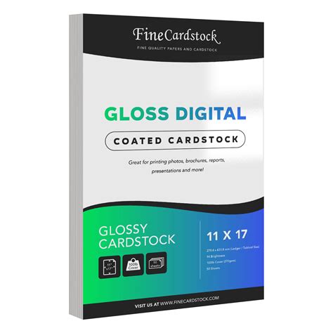 Gloss Paper And Cardstock Fine Cardstock