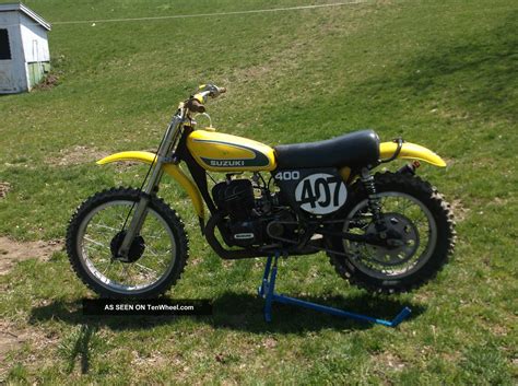1973 Suzuki Tm 400 Vintage Ahrma Motocross