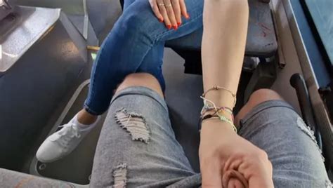 Pussy Flashing And Masturbation In A Bus Amateur Porn By Faphouse Xhamster
