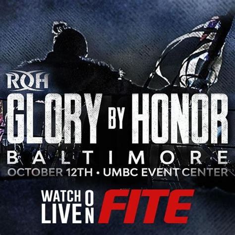 Roh Glory By Honor Baltimore Official Replay Trillertv Powered