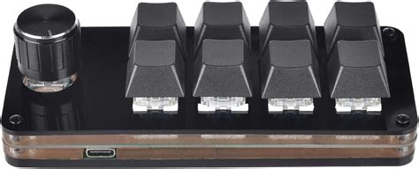 Macro Keyboard Programming Keypad Keys Knob Mechanical Keyboard Button Pad Hot Swap Gaming