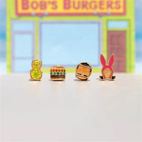 New Girls Crew Bob’s Burgers Earring Set — EXTRA MAGIC MINUTES