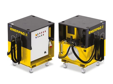 New Hydraulic Power Packs For Portable Machine Tools Enerpac