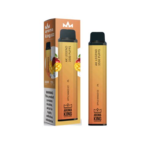 Apple Mango Ice Aroma King Legend 3500 Disposable Vape Kit EcigstoreUK