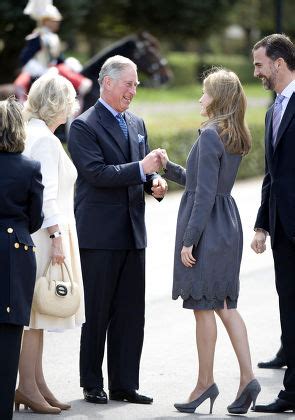 Prince Charles And Camilla Duchess Of Cornwall Visit Madrid Spain