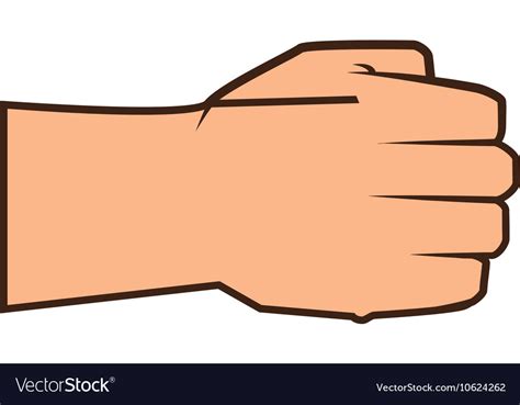 how to draw closed fist