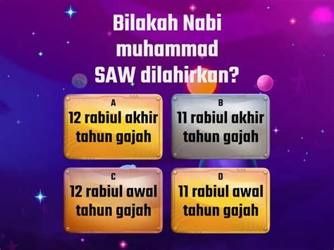 Kuiz Maulidur Rasul Quiz