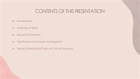 Sex Determination Through Human Skull Pptx Bone And Joint Conditions Diseases And Conditions