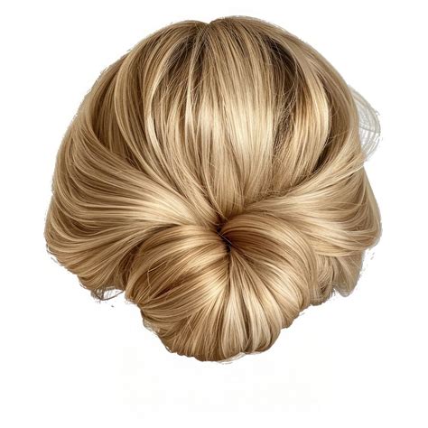 Elegant Blonde Hair Bun Free Photo Rawpixel