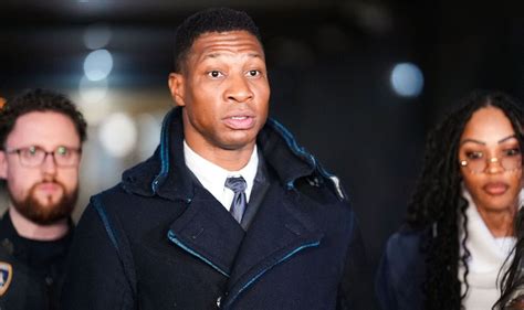 jonathan majors finds strength  meagan goods support  assault