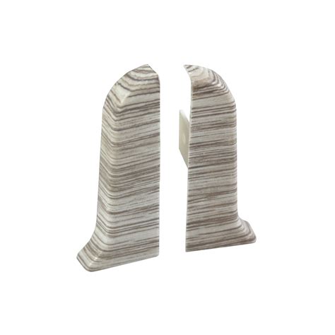 Купить Заглушки ПВХ для плинтуса Рико Лео комплект 108 Липа амурская в ...