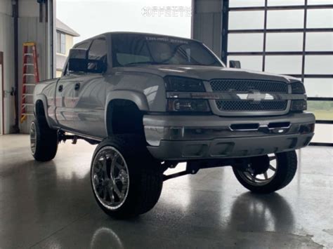 2003 Chevrolet Silverado 1500 HD With 22x14 73 American Force