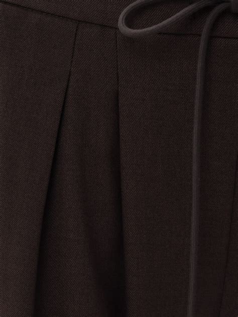 Брюки палаццо с защипами и завязками в тон :: LICHI - Online fashion store