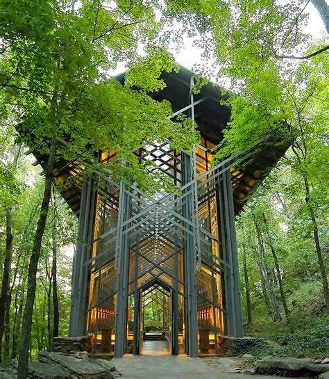 Thorncrown Chapel Sah Archipedia