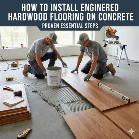 How To Install Engineered Hardwood Flooring On Concrete: Proven Essential