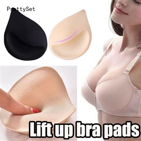 Prettyset D Thicken Sponge Bra Pads Sexy Breast Insert Push Up Bra