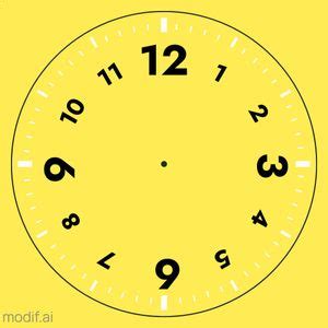 clock  hands design template mediamodifier