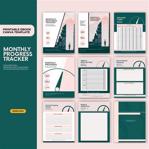 monthly progress tracker tsjmakeoverscom
