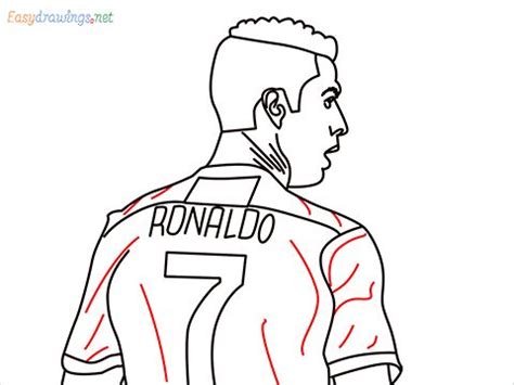 How To Draw Cristiano Ronaldo Step by Step - [16 Easy Phase] | Ronaldo