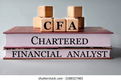 Cfa Chartered Financial Analyst Acronym On Stock Photo 2188327483 ...