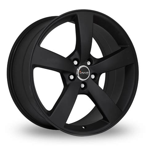 Avus Racing AF10 Matt Black 21 Alloy Wheels Wheelbase