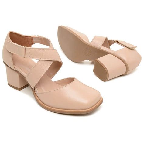 Sapato Boneca Nude Milão 400 03 Sapato Retro