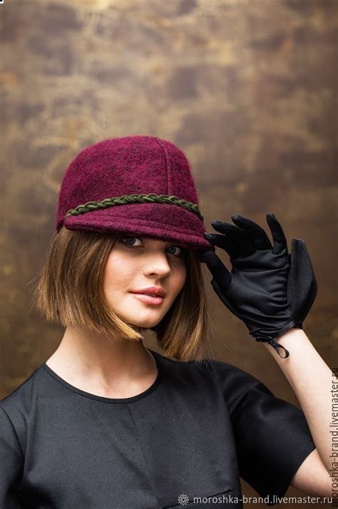 Кепи женская кепка из шерсти "Мимоза". Фуражка, картуз в интернет ...