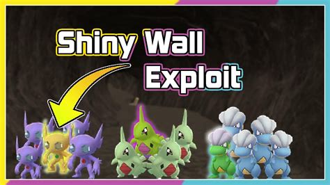 GLITCH WALL POKEMON SCARLET AND VIOLET EASY SHINY BAGON SABLEYE AND