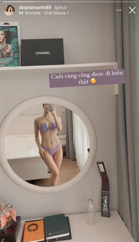 Diệp Lâm Anh diện bikini khoe body cực gắt vòng săn chắc lộ rõ múi nhìn mà mê