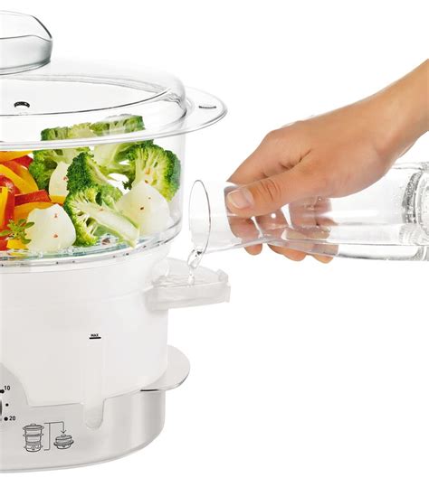 Пароварка Tefal VC100630, белый - купить в Ситилинк | 351671