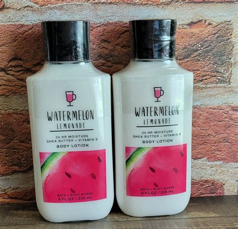 Bath And Body Works Watermelon Lemonade Body Lotion Set Of 2 Ebay