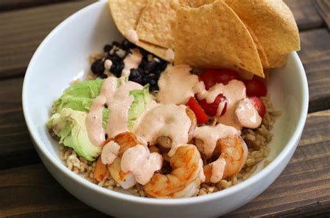 Chipotle Shrimp Rice Bowl The Three Bite Rule