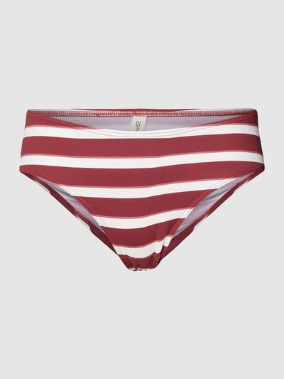 Esprit Bikini Mit Streifenmuster Modell Brela Bordeaux Online Kaufen
