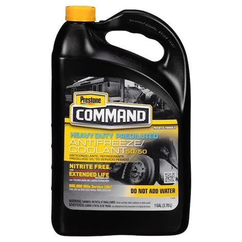 Prestone Command Fl Oz Heavy Duty Nitrite Free Extended Life