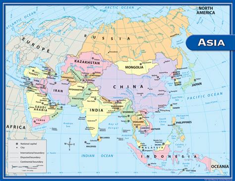asia map chart tcr products teacher created resources
