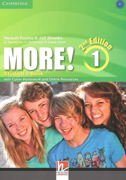 2 Edition More Level 1 - Student's Book with Cyber Homework & Online ...