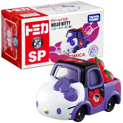 Dream Tomica】夢幻多美小汽車 Sp Hello Kitty和服系列 紫貨車椿tm16684 蝦皮購物