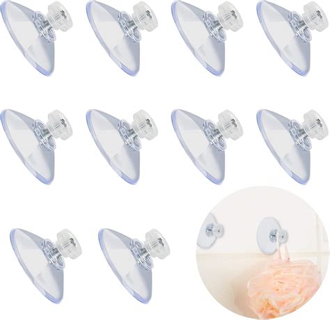 Suction Hooks 10PCS Plastic Suckers For Glass Multi Purpose Suction