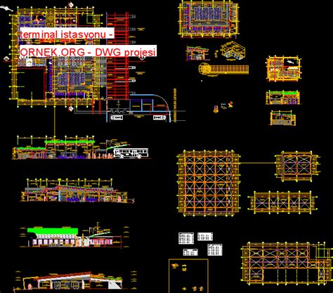 Terminal Istasyonu Dwg Projesi Autocad Projeler Hot Sex Picture 4725