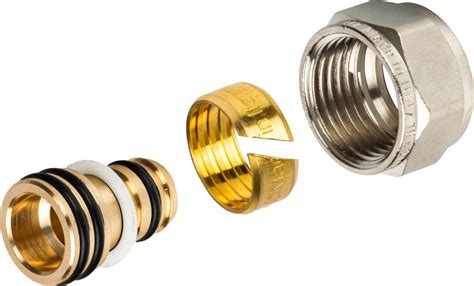 Резьбозажимное соединение Stout SFC-0021-001620 компрессионное, для ...