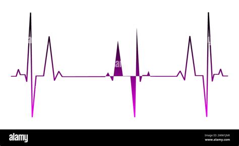 Ecg Heart Beat Line Icon Symbol Heart Beat Pulse Hospital Logo Sign