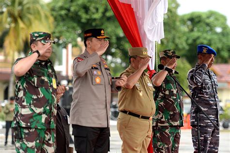 Yonko 462 Kopasgat Mengikuti Apel Gelar Kesiapsiagaan Karhutla Tahun