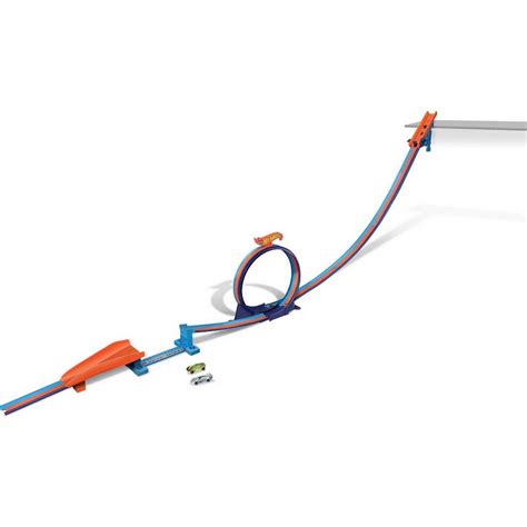 Hot Wheels Ultra Hots Downhill Loop Jump Trackset Ct Shipt
