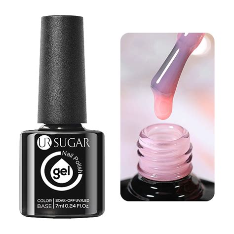 UR SUGAR Quick Building Gel Liquid Polygel URE04 Nude 7мл 2 17 лв Topcoat