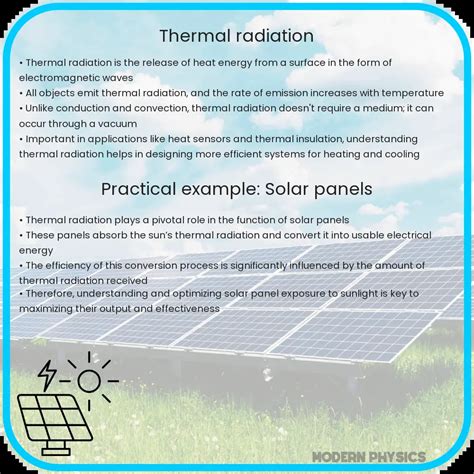 thermal radiation basics principles applications