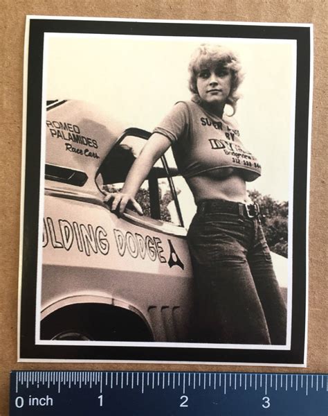 Busty Hot Rod Pin Up Girl Vinyl Sticker Sexy Vintage Style Drag Race Decal For Car Truck